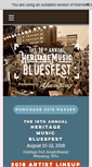 Mobile Screenshot of heritagemusicfest.com